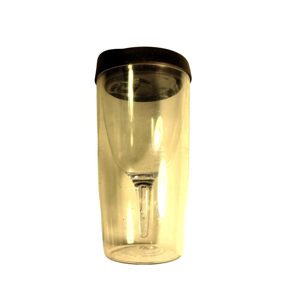 Wine Glass in a Insulated Travel Cup Lid 10 ounce